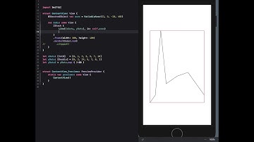 [SwiftUI] 折れ線グラフ📈を引くカスタムビュー