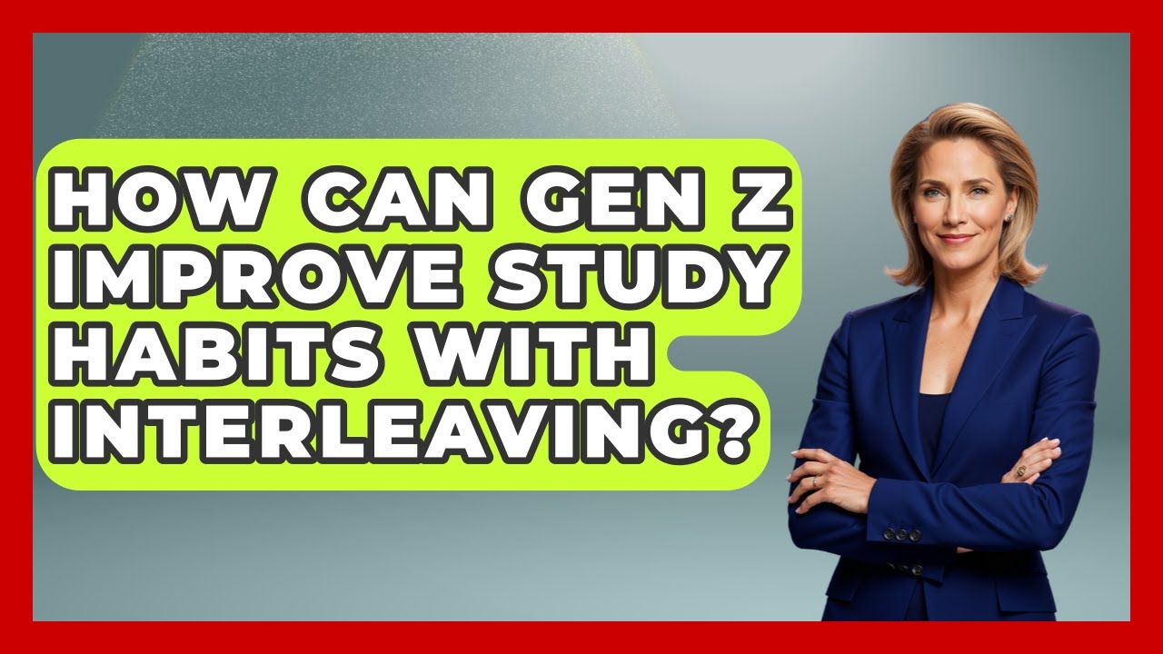How Can Gen Z Improve Study Habits With Interleaving? - Gen Z Unfiltered