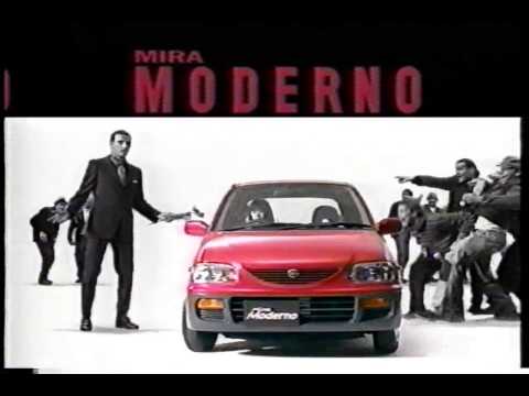 1995年頃のCM 森口博子 ダイハツ ミラ モデルノ DAIHATSU MIRA MODERNO