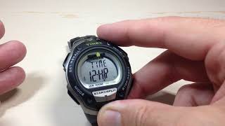 Timex Ironman (T5K412) | Change Time Display (12 vs. 24hr)