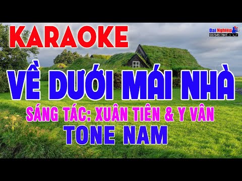 Video Về Dưới Mái Nhà Karaoke Tone Nam Nhạc Sống Disco Hải... - youtube