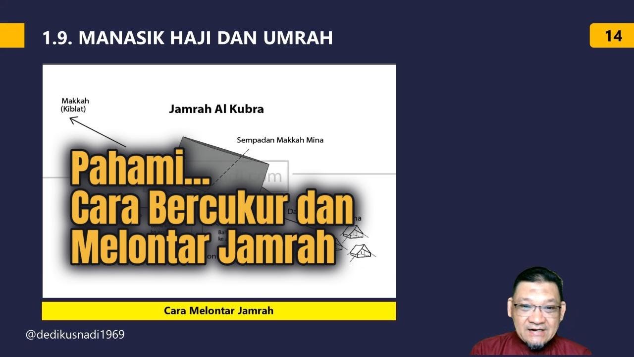 HAJI 2024 EPISODE 1.9. MANASIK HAJI (Bagian 7 : Tahallul dan Jamrah) - 