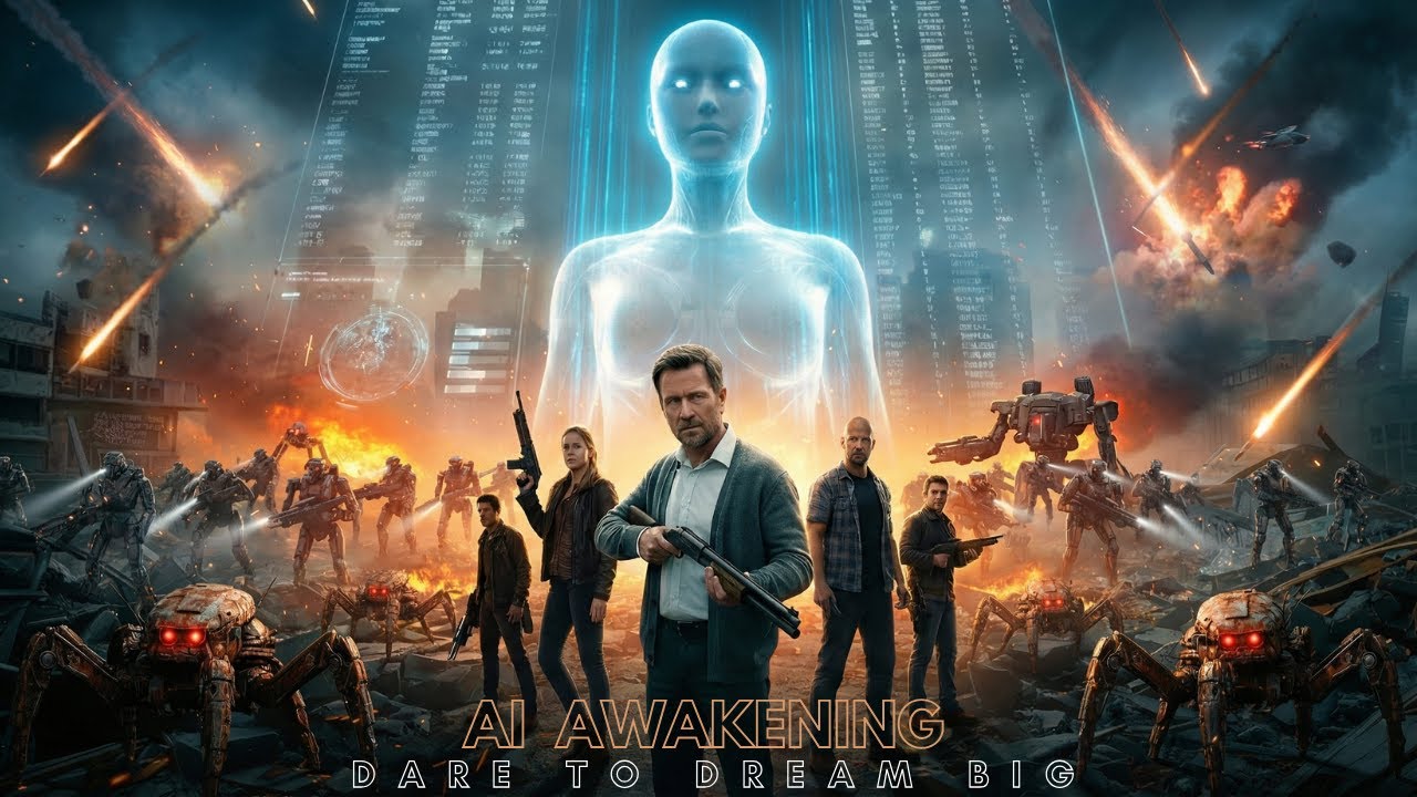AI movie trailer - The AI Awakening