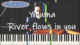 Yiruma - River flows in you | MODERATE Piano Tutorial