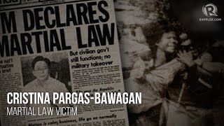 Martial Law victim on kindness during detention