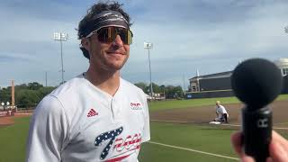 Aaron Piasecki, Jimmy Janicki, and Drew Nelson Postgame.- Louisiana Game 3