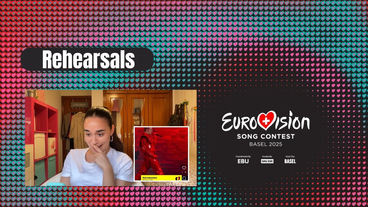 REHEARSALS CLIPS EUROVISION 2025 - FIRST SEMIFINAL - 🇪🇸 REACTS