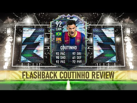 FIFA 21 TOTS FLASHBACK COUTINHO (92) PLAYER REVIEW