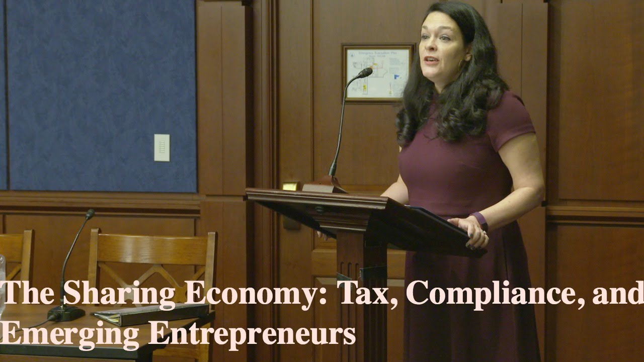 Highlights: The Sharing Economy: Tax, Compliance and Emerging Entrepreneurs  - YouTube