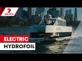 Onboard one of Australia’s first electric hydrofoils in Sydney Harbour | 7NEWS