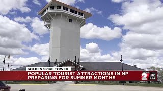 Golden Spike Tower in North Platte prepares for summer tourism