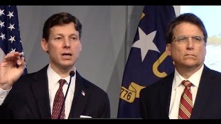 Pay raises are discussed by Gov. Pat McCrory and Budget Director Lee Roberts