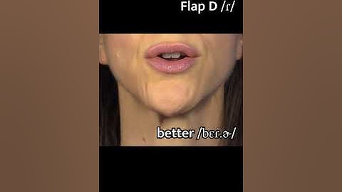 The Flap T and D /ɾ/ | Speak American English | American accent training