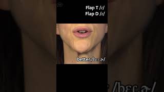 The Flap T and D /ɾ/ | Speak American English | American accent training