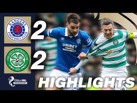 Rangers 2-2 Celtic | HIGHLIGHTS | William Hill Premiership — football highlights