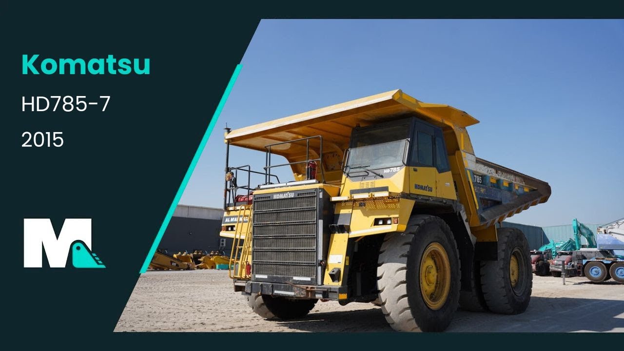 Komatsu HD785 7 Rigid Dump Truck | 2015