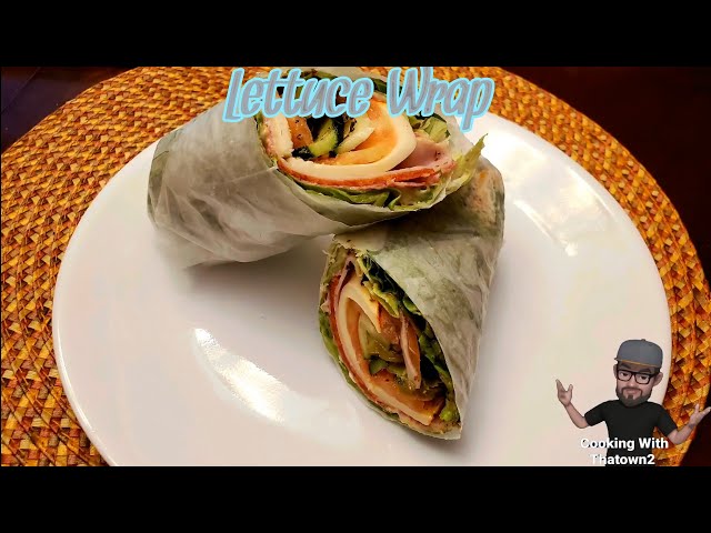 Italian Lettuce Wrap (low carb + keto) - Easy Wrap Recipes