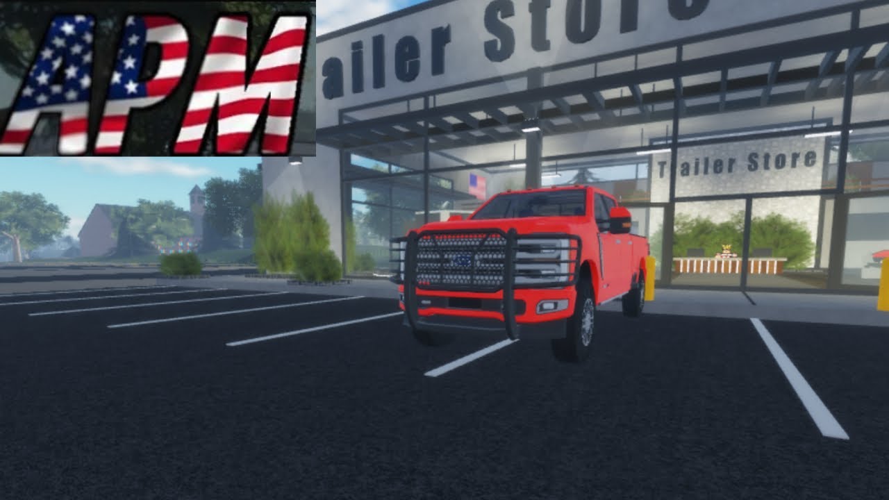 New APM update (🔥Trailer suspension🔥) | Roblox American plains Mudding ...