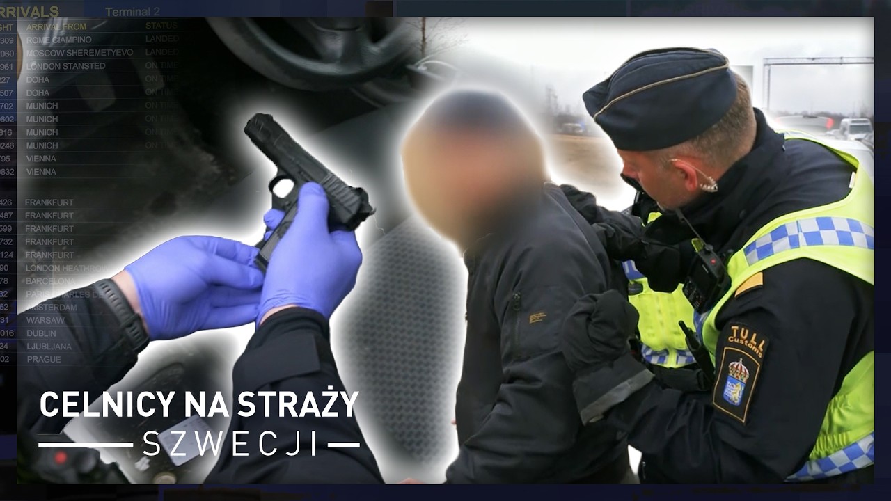 Twierdził, że jedzie na zakupy, a przewoził broń. Poważne konsekwencje | Celnicy na straży Szwecji