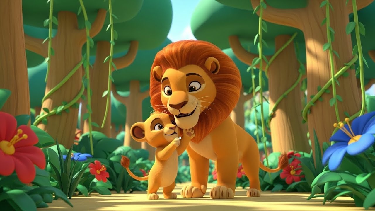 Animal Family Song Mom–Baby for Kids | Fun Animal Song for Kids, Popular Nursery Rhyme & Kids Music