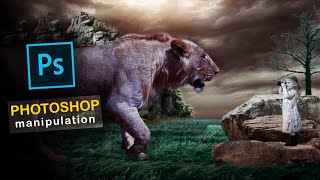 Cinematic Photoshop manipulation||Photoshop tutorial#edit#photoshop#edit #manipulation