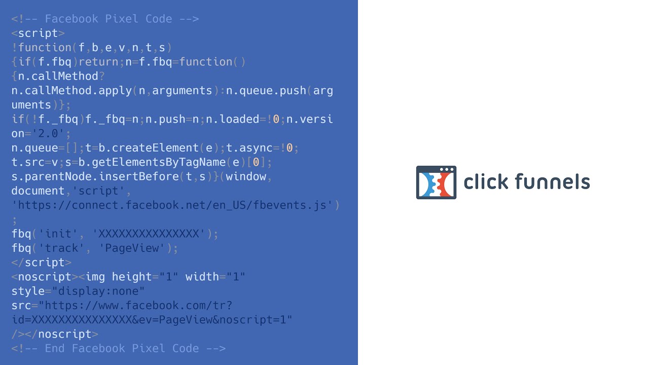 How to easily install Facebook Pixel on ClickFunnels (2020)