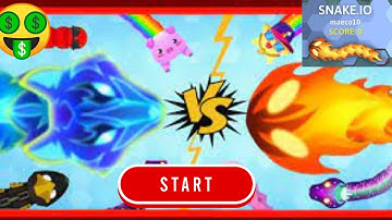 snake io.Snake.io World Record Attempt!(IITop Game io I) new-fire skin unlock#snakeio #jenasnakegame