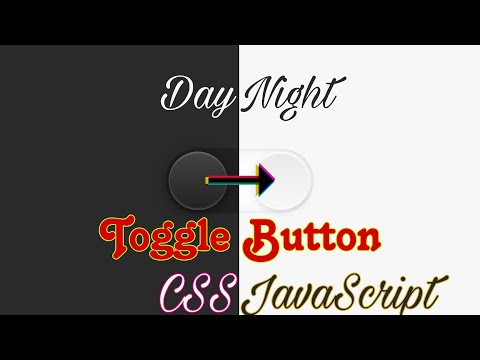 3 Day and Night Toggle Button using HTML, CSS & JS || HTML + CSS + JS Effects || MasterEagle ||