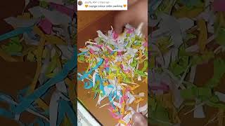 orange colour order packing #asmrvideo #asmrsounds #asmrorder #asmrshort #aestheic #packwithme