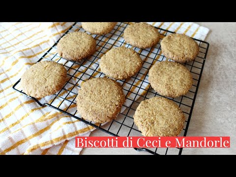 BISCOTTI CON FARINA DI CECI E MANDORLE Vegani e Senza Glutine - YouTube