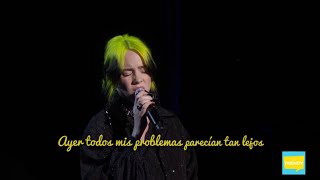 Yesterday - Billie Eilish (Sub Español) #Oscars2020 Performace Tributo In Memoriam