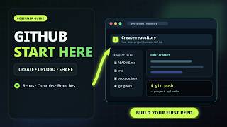 GitHub Tutorial for Beginners | Create, Upload & Share Projects