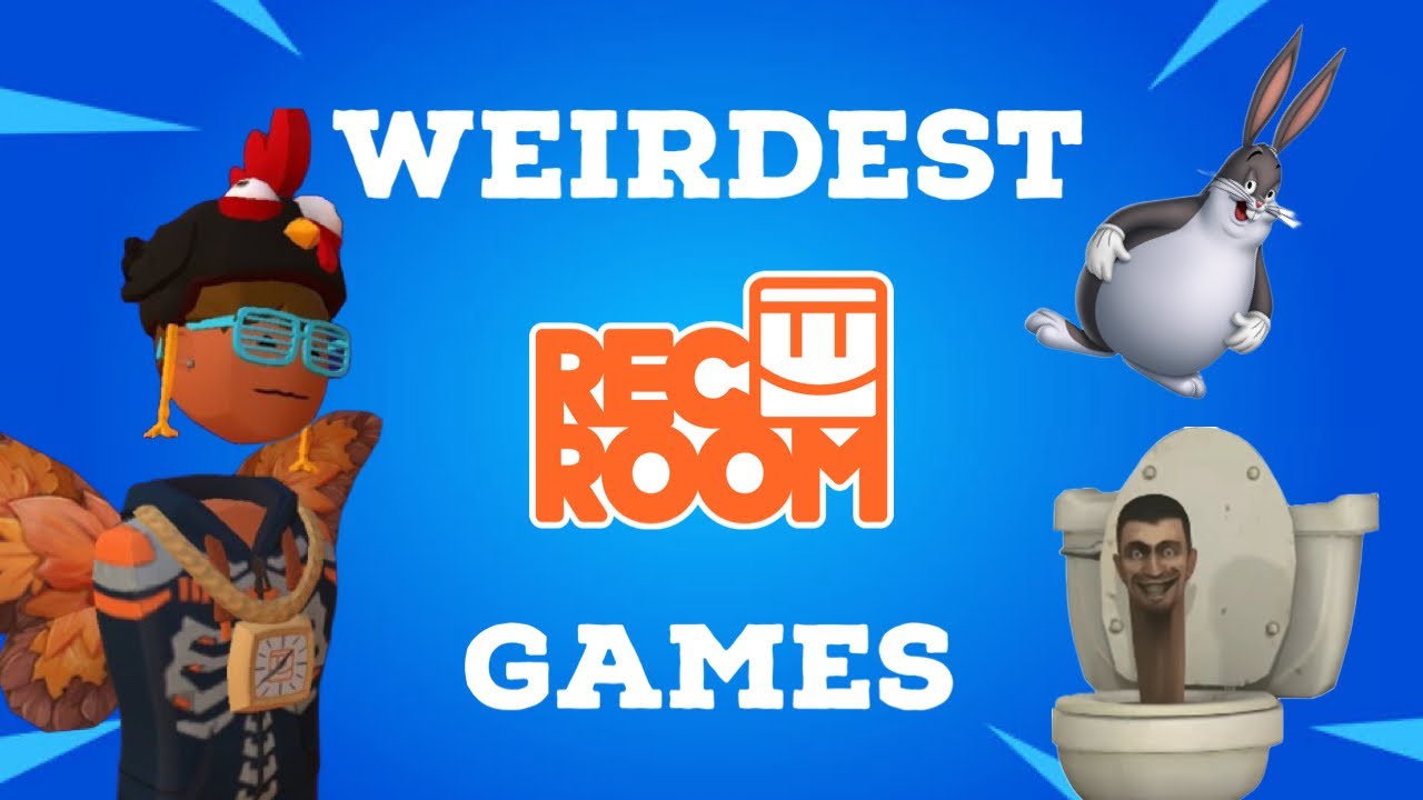 The WEIRDEST Rec Room Games YouTube