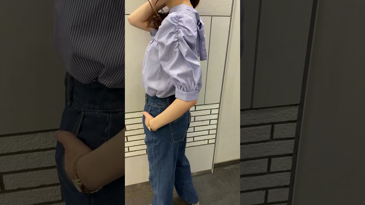 Backリボンハイネック／ブラウス｜INGNI(イング) 公式通販｜INGNI STORE