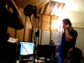 los cadillacs(luifer y emilio) grabando con jhon paul