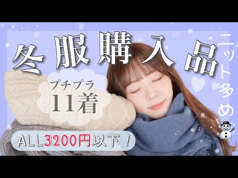 【3万円分】冬服大量購入！コーデ苦手が選ぶワンピース&セットアップ【プチプラ】
