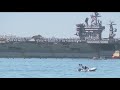 USS Nimitz makes final visit to San Diego
