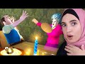 مقالب مجنونة في المدرسة الشريرة وحبيبها Scary Teacher 3D