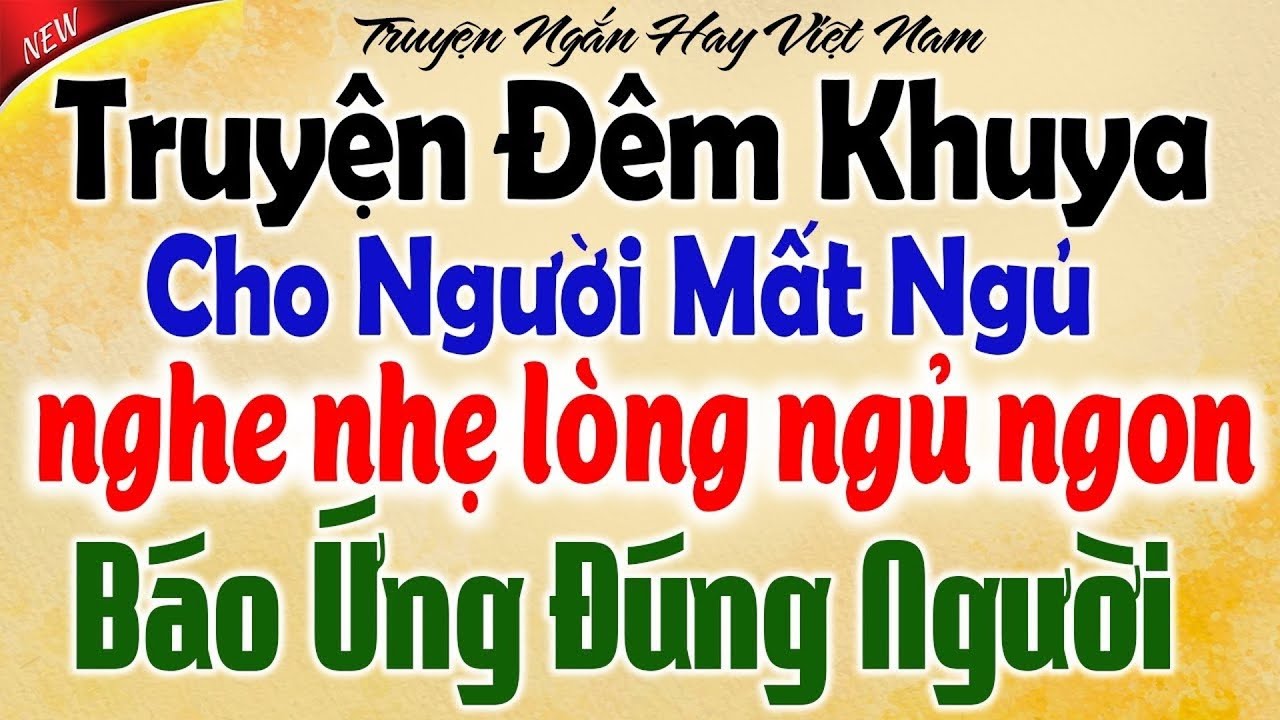 Đêm Khó Ngủ Nghe Ít Phút Ngủ Cực Ngon Rất Hiệu Quả - Ngủ Ngon Tới Sáng - Có Thật 100%