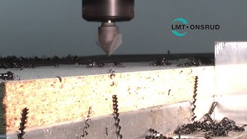 Cutting Polyethylene with Part Number 37-63 by LMT Onsrud