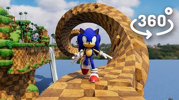 Sonic 360 / VR experience - Green Hill Zone [First Person]