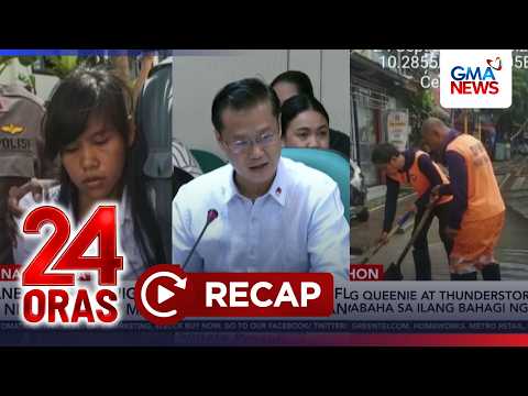 24 Oras: (Part 2) Absolute pardon kay Veloso; Update sa Bagyong Queenie; atbp