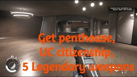 Starfield - Full gameplay - Part 6 -  Get Penthouse, UC citizenship, 5 Legendary weapons