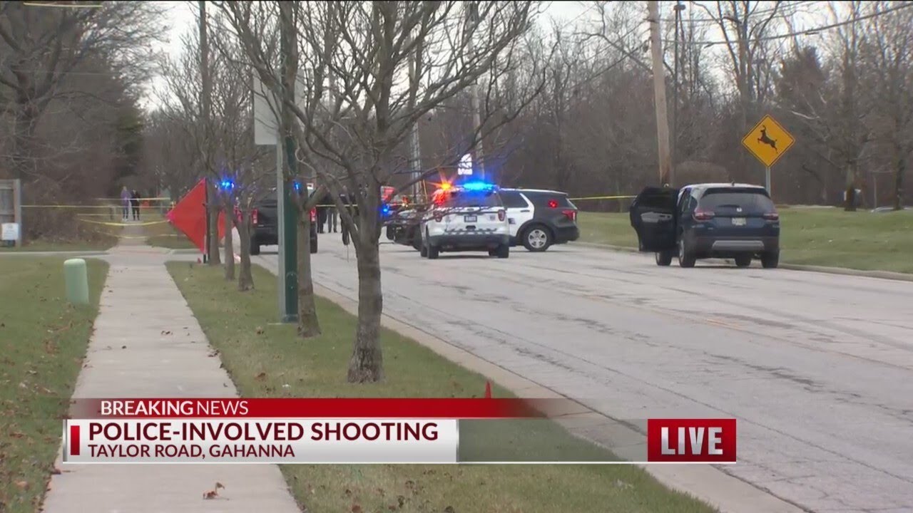 Gahanna police involved in shooting, no officers injured - YouTube