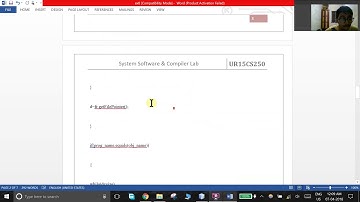 System Software & Compiler Lab-Ex. No. 8 LOADER