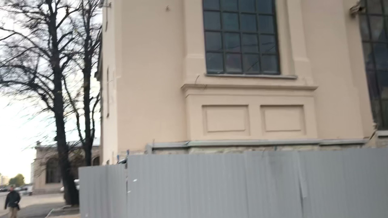 Уничтоженный Варшавский вокзал СПб, ныне - трц «Варшавский Экспресс»