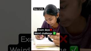 Exam Stress Me Yehi Bacha Hai 😭|| Weird Challenge || #shorts