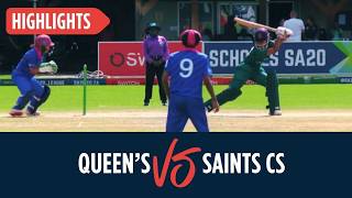 Cricket Final - Queens High School Vs Saints Christian School - Switch Schools Sa20 - 7 March 2026