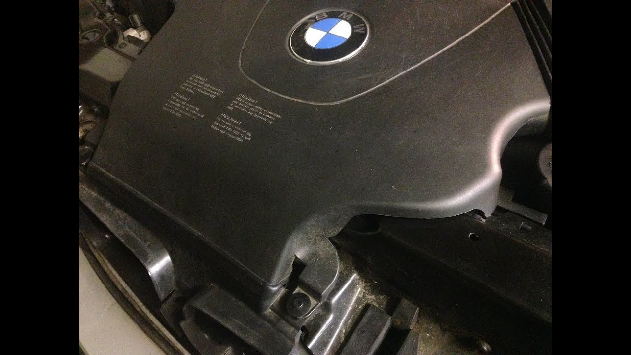 BMW E46 / N42 Air Intake Cowling How to Remove with a