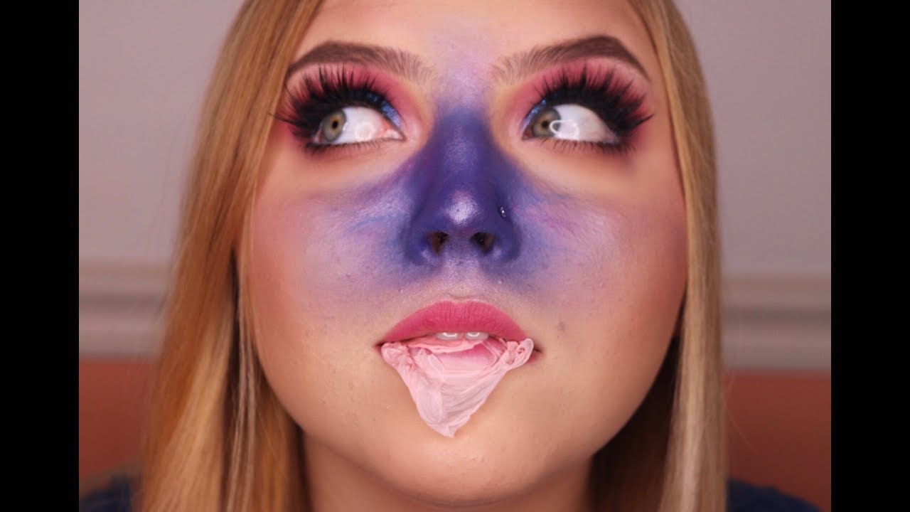 VIOLET, YOU'RE TURNING VIOLET MAKEUP TUTORIAL 31 DAYS OF HALLOWEEN